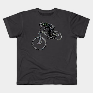 mtb downhill Kids T-Shirt